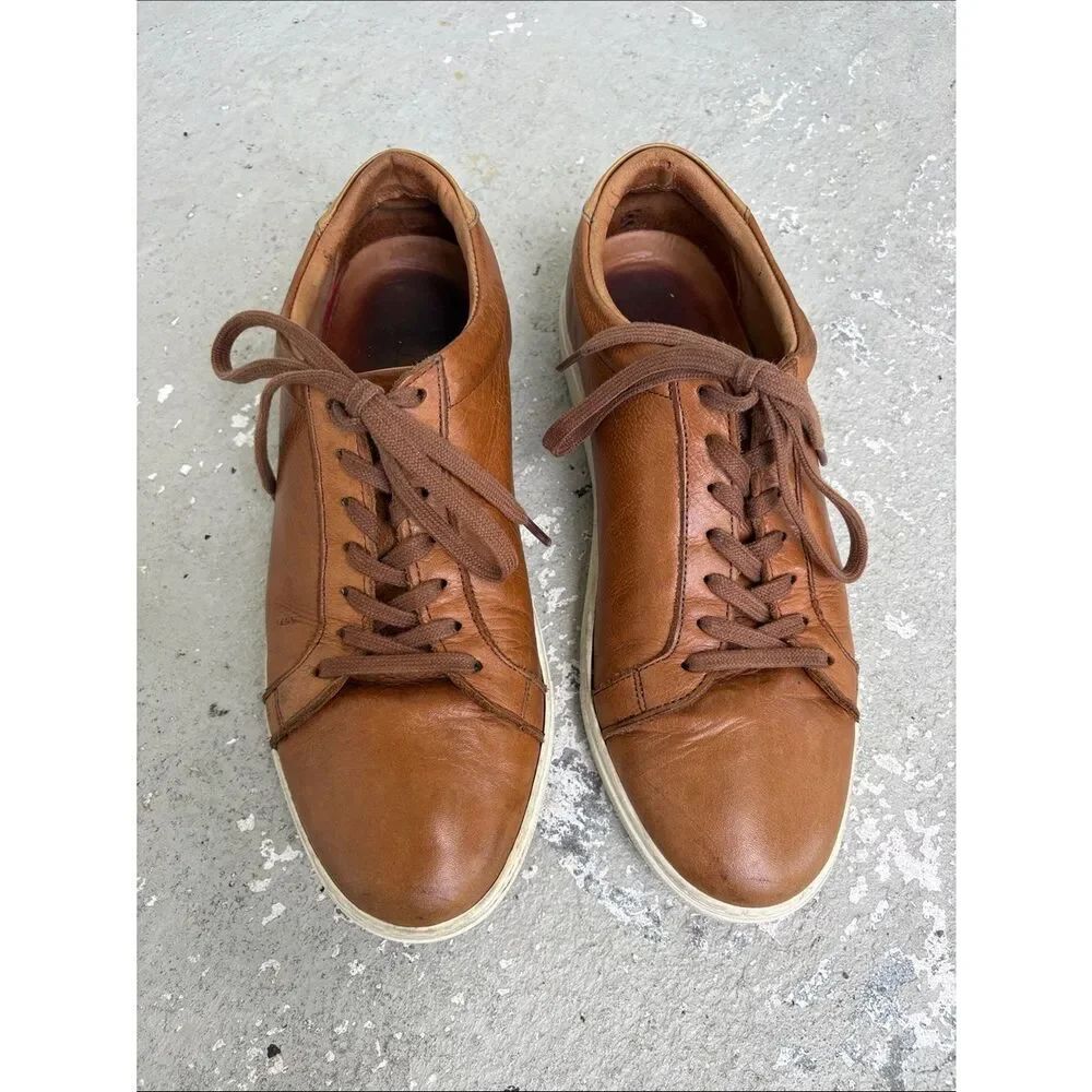 Allen  Edmond’s courtside leather sneakers